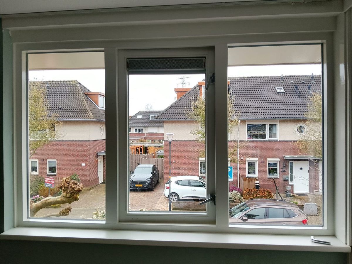 Binnenkozijnen geschilderd
